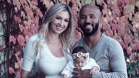 Destiny Bartels and Demetrious Johnson welcomed their child in 2018